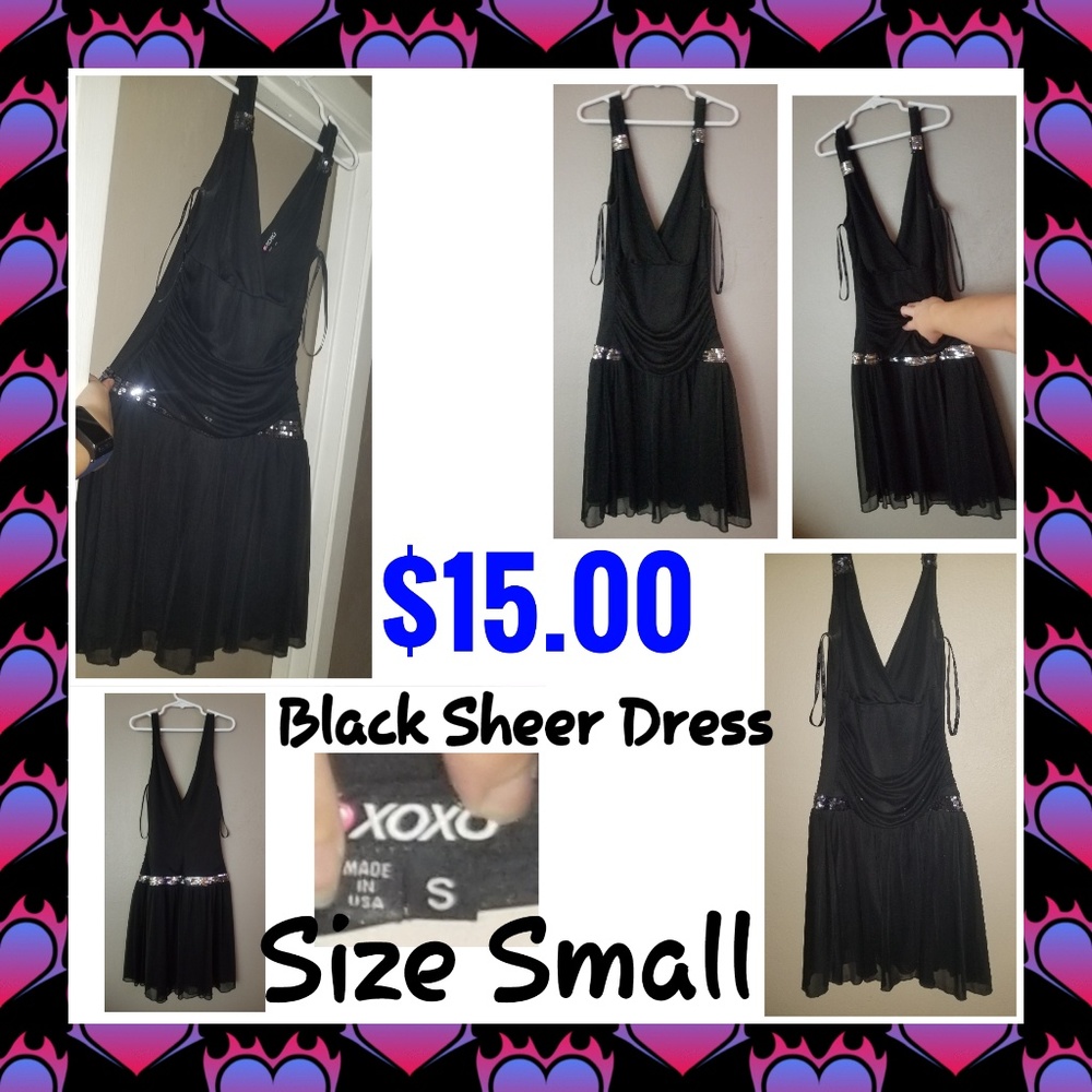 Silky soft black dress